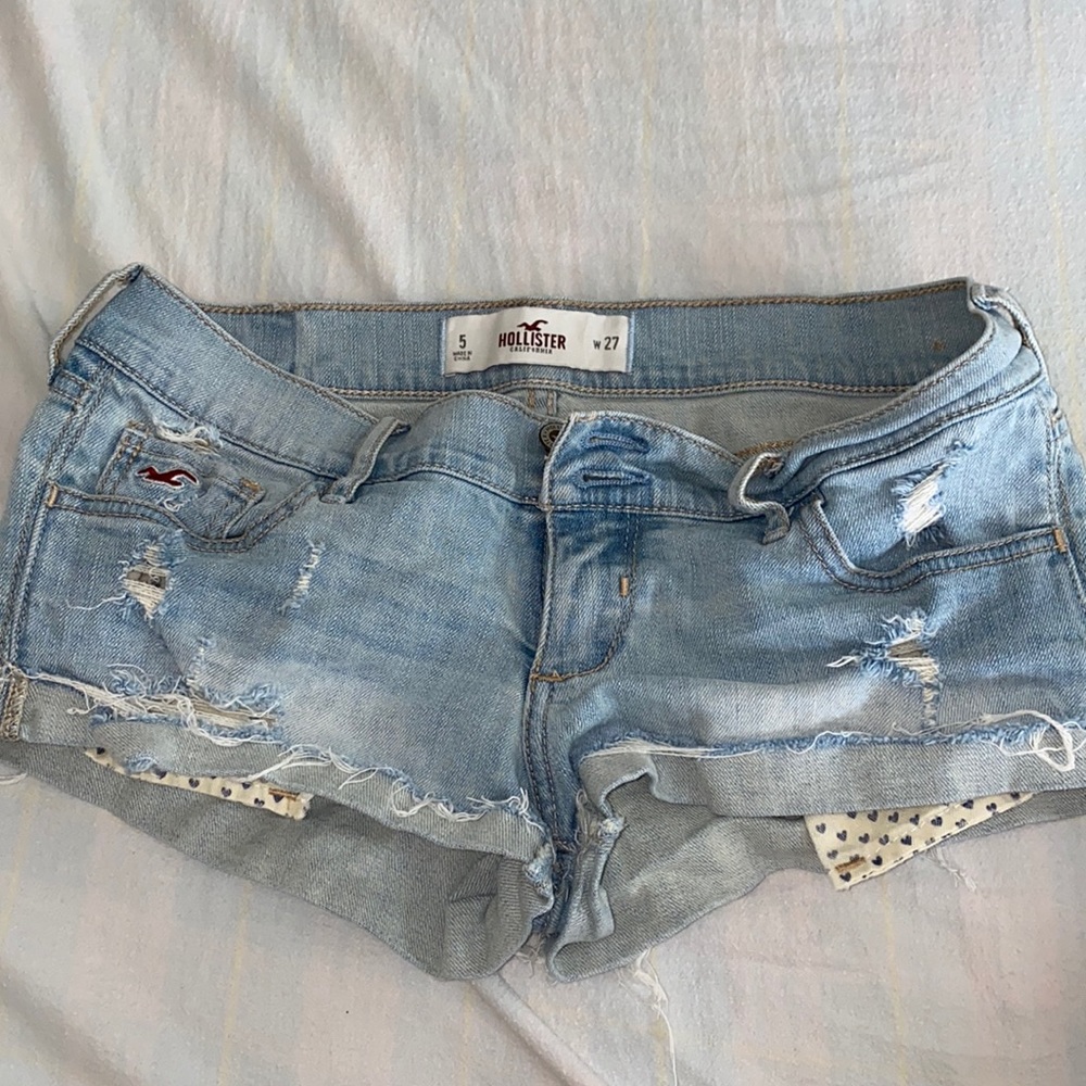Hollister denim shorts